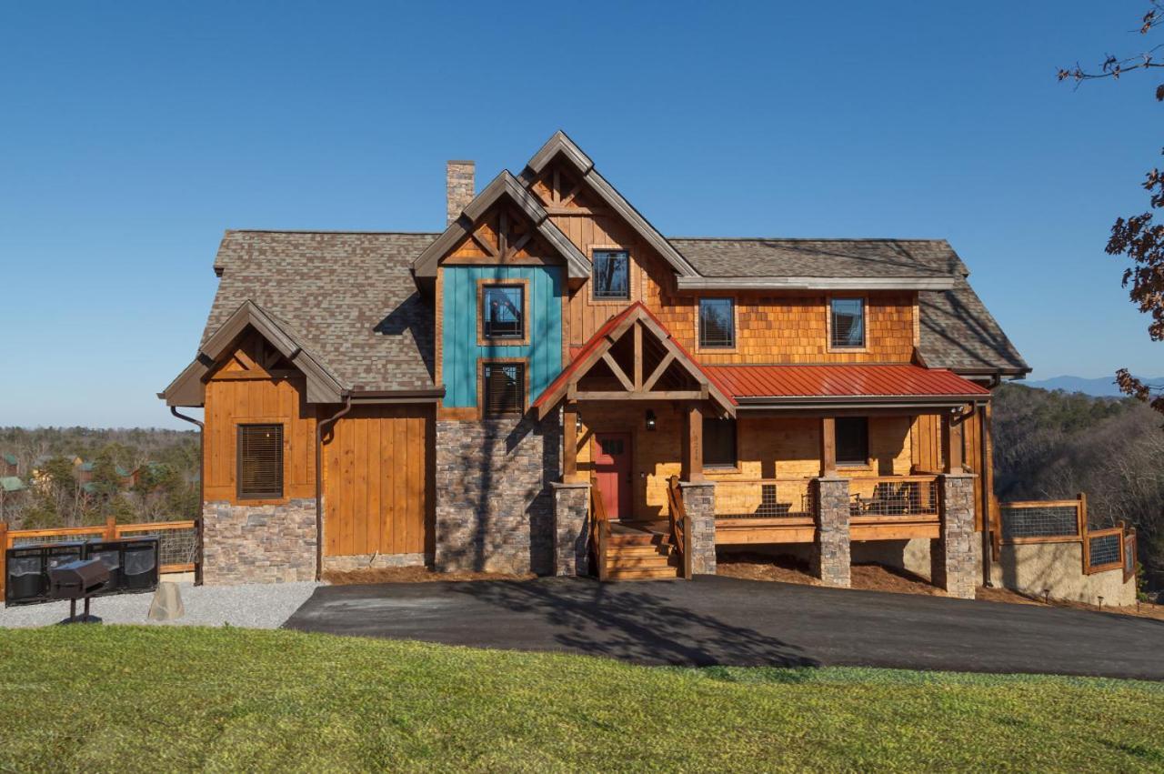 Splash Mountain Pool Hot Tub Theater Game Room Sevierville Exterior photo