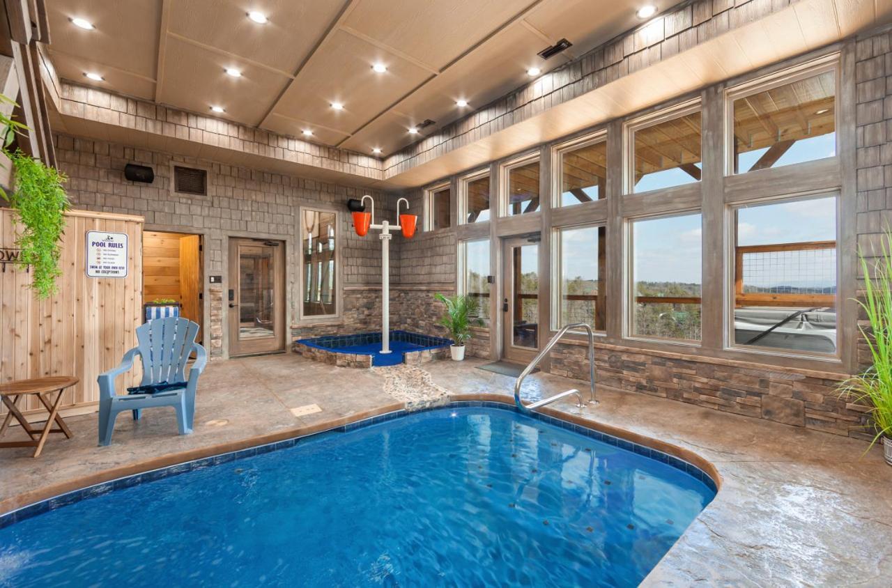Splash Mountain Pool Hot Tub Theater Game Room Sevierville Exterior photo
